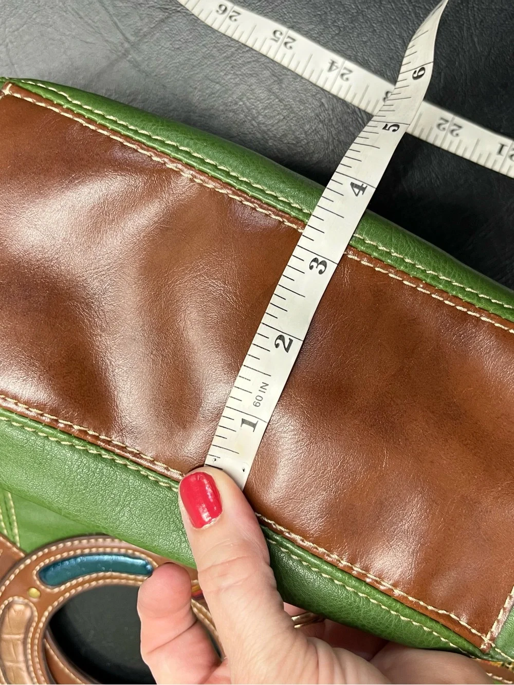Vintage Relic leather bag